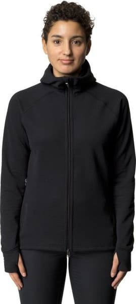 Mono Air Houdi naisten fleecetakki, musta, view: 1