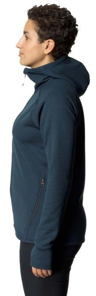 Mono Air Houdi naisten fleecetakki, Blue Illusion, view: 2