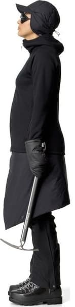 Mono Air Houdi naisten fleecetakki, musta - view: 4