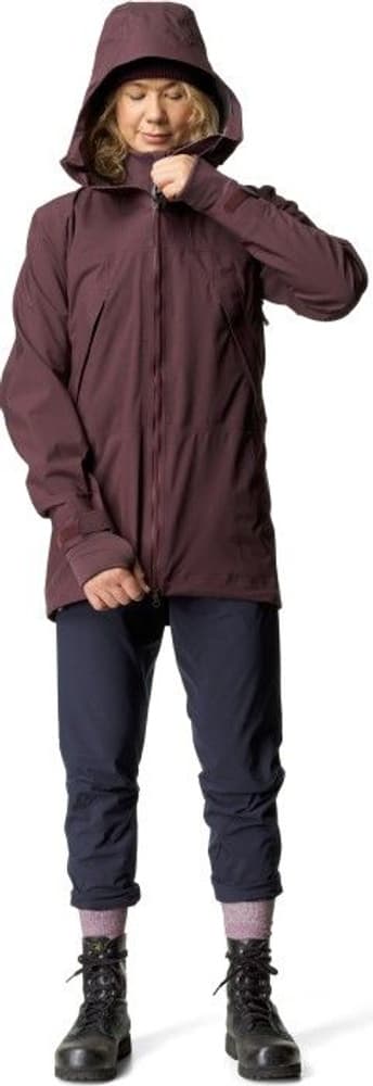 W's Leeward Jacket Red Illusion, view: 4