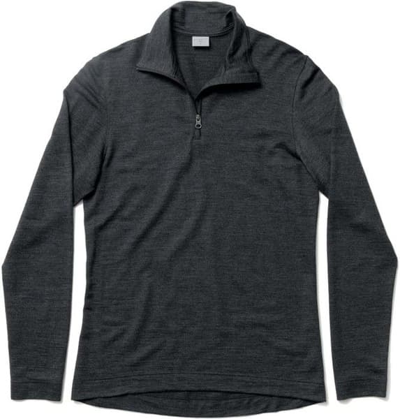 Wander Half Zip aluskerrastopaita, musta, view: 0