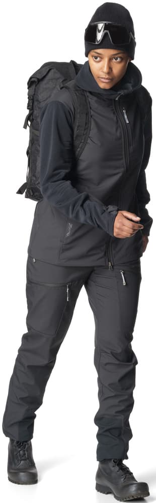 Moonwalk Houdi naisten takki, True Black, view: 8