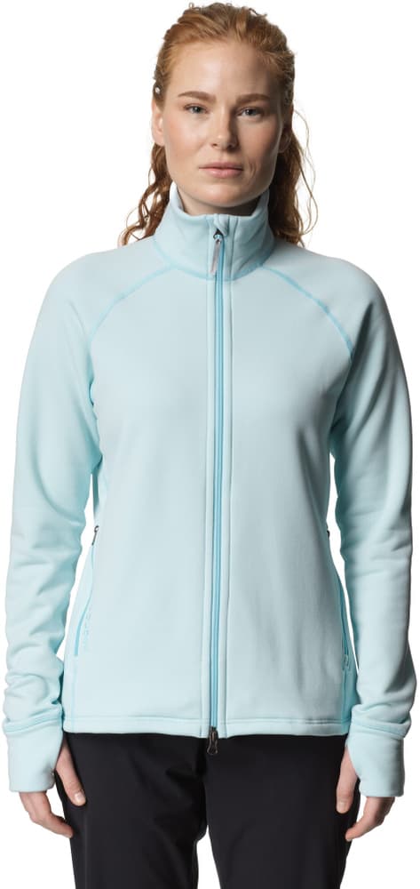 Power Up Jacket naisten fleecetakki, Crispy Blue, view: 0