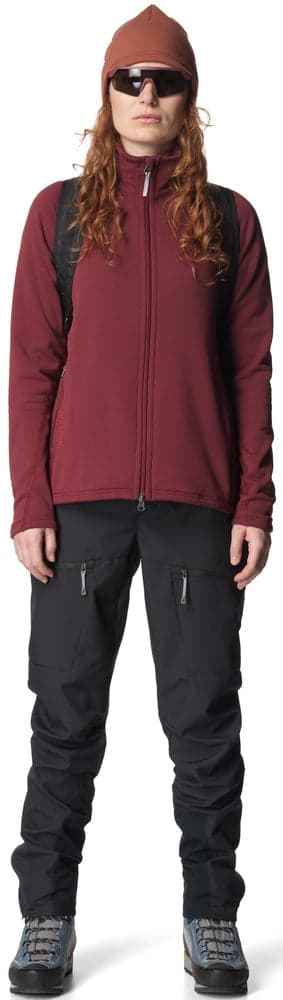 Power Up Jacket naisten fleecetakki, Cab Red, view: 3