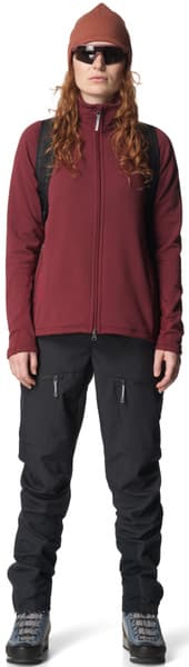 Power Up Jacket naisten fleecetakki, Cab Red, view: 3