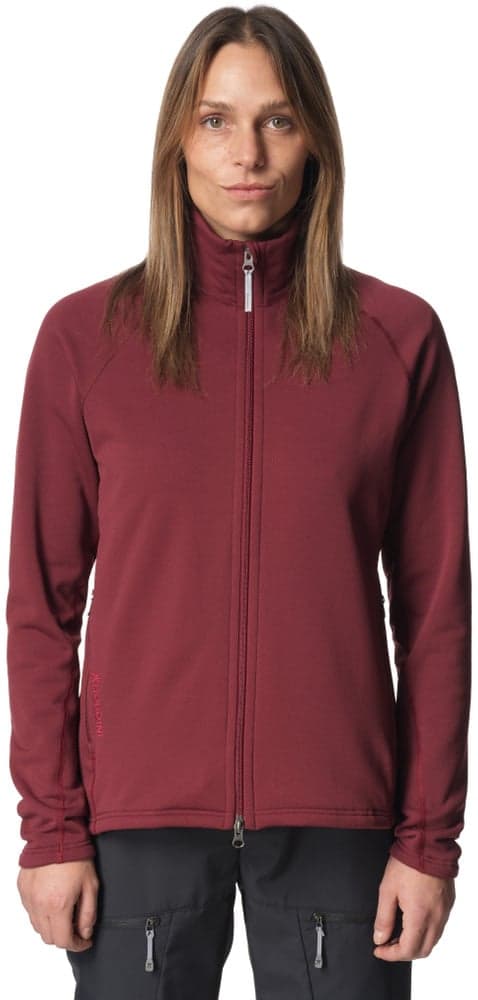 Power Up Jacket naisten fleecetakki, Cab Red, view: 0