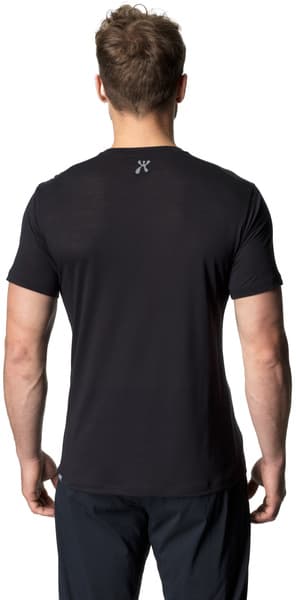 Tree Message Tee t-paita, musta, view: 2