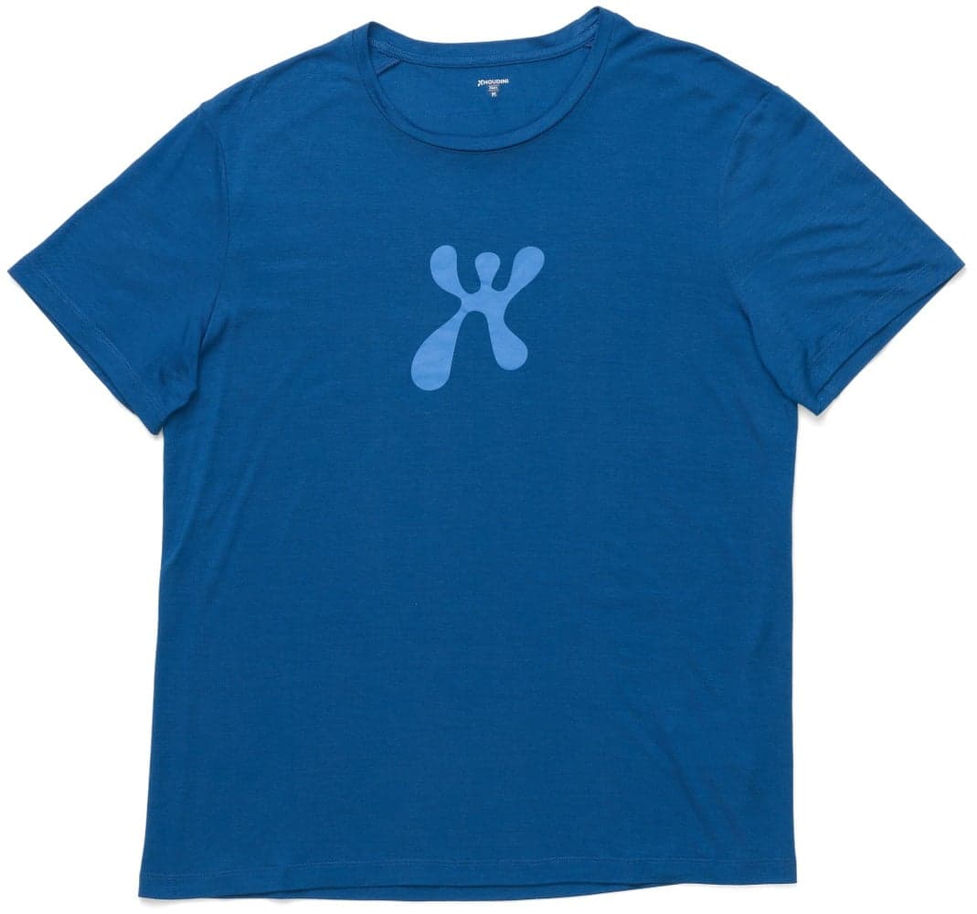 Tree Message Tee t-paita, sininen, view: 0