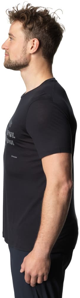 Tree Message Tee t-paita, musta, view: 1