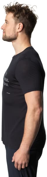 Tree Message Tee t-paita, musta, view: 1