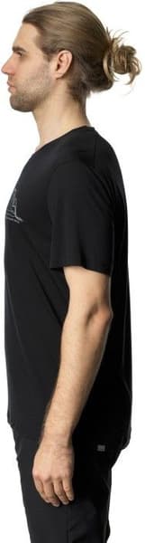 Tree Message t-paita, musta, view: 3