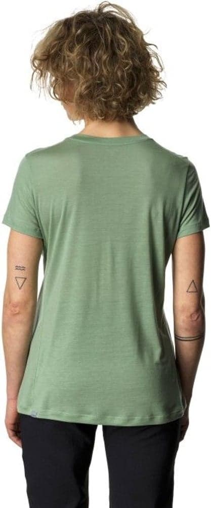 Tree Message Tee naisten t-paita, vaaleanvihreä, view: 3