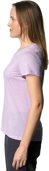 Tree Message Tee naisten t-paita, liila, view: 2