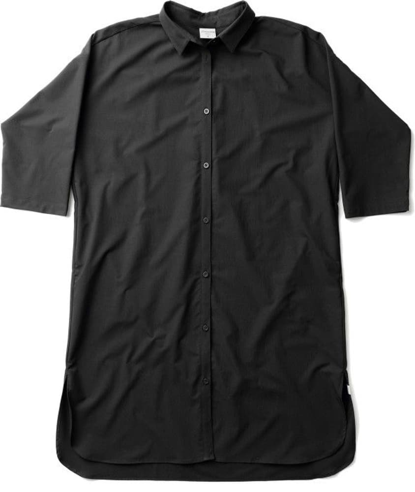 W's Route Shirt Dress True Black, view: 0