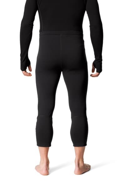 M's Drop Knee Power Tights True Black, view: 2