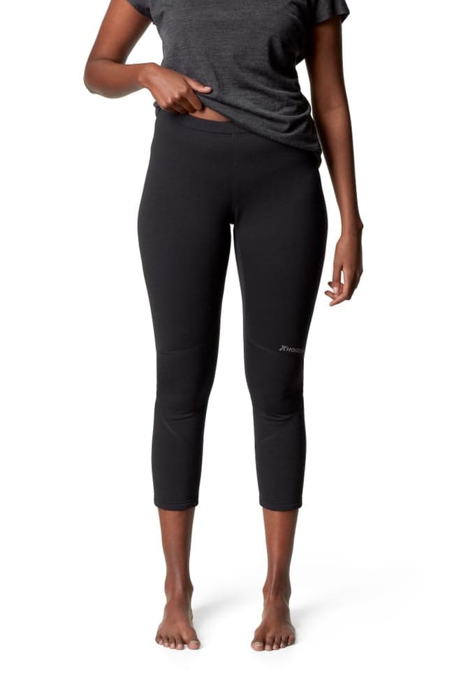 W's Drop Knee Power Tights True Black, view: 1