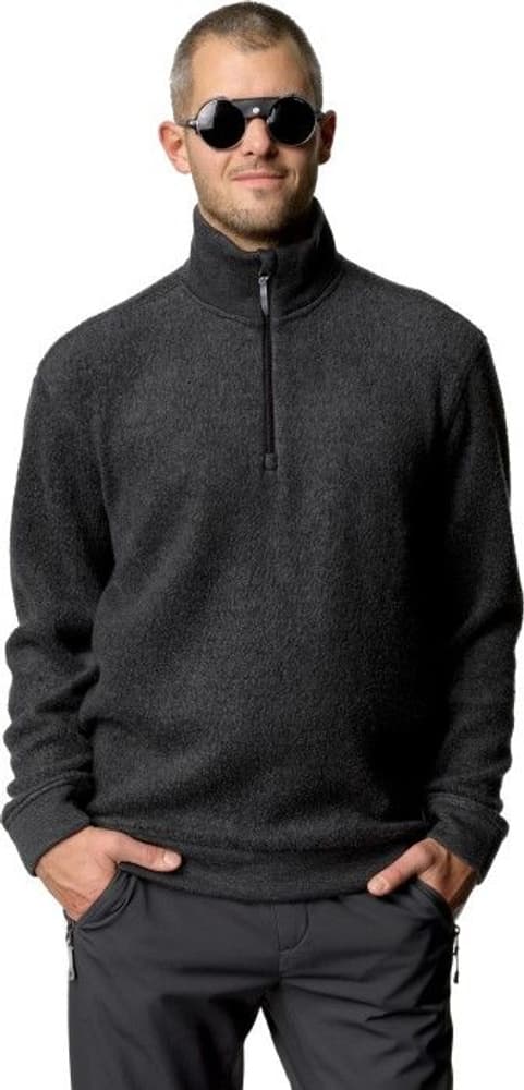 M's Alto Half Zip True Black, view: 1
