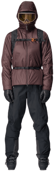 Dunfri naisten takki, Red Illusion, view: 5