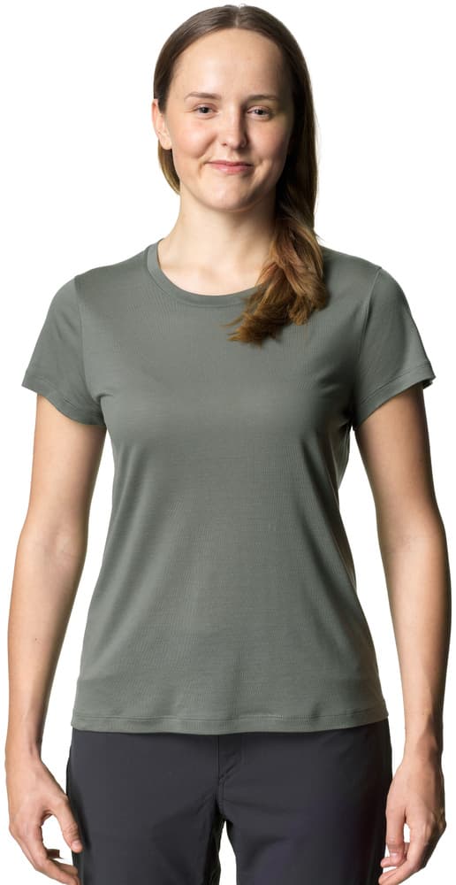 Tree Tee naisten t-paita, vihreäharmaa, view: 1