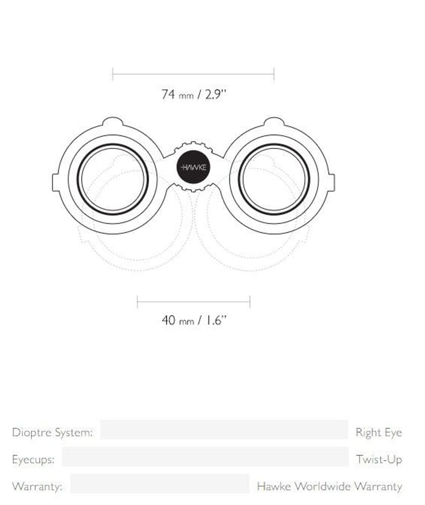 Endurance ED 10X25 katselukiikarit, vihreä, view: 2