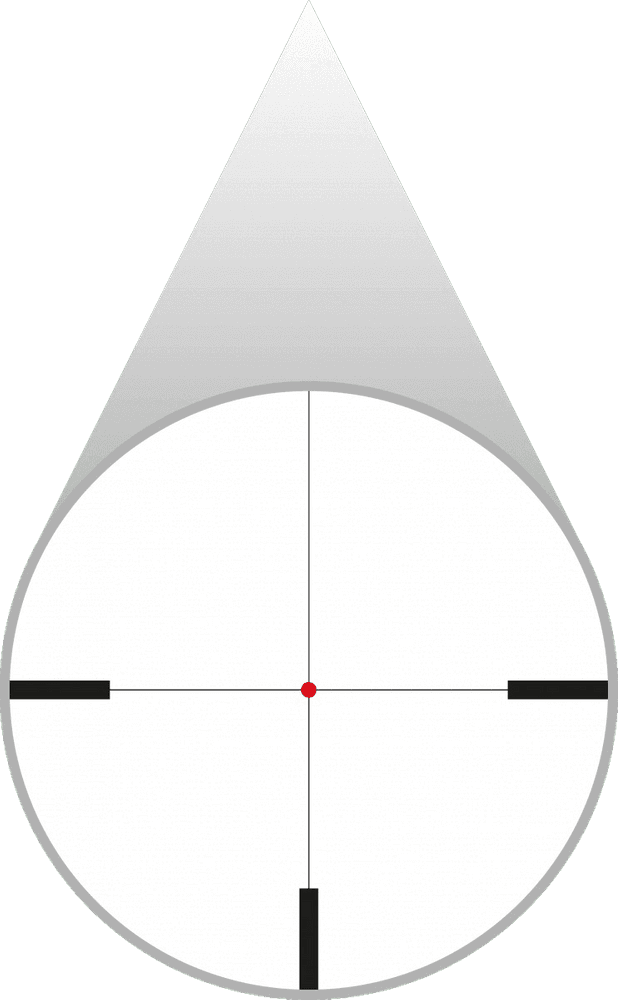 Vantage 30 WA 1-8x24 L4A Fiber Dot Reticle kiikaritähtäin, view: 2