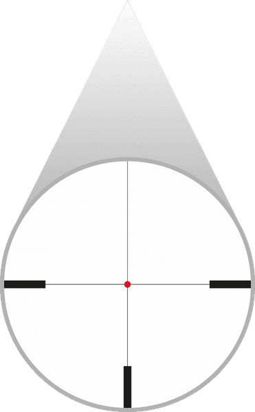 Vantage 30 WA 2,5-10x50 L4A Fiber Dot Reticle kiikaritähtäin, view: 2