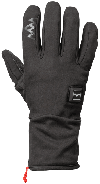 Heated Nordic Gloves lämpöhanskat, Black, view: 0