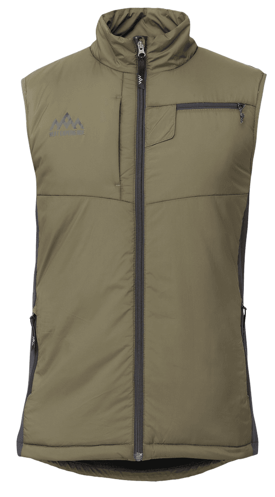 Heated Hunt Vest V2 lämpöliivi, Olive Green, view: 0