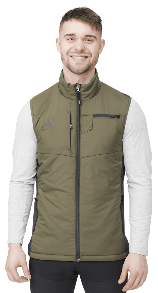 Heated Hunt Vest V2 lämpöliivi, Olive Green, view: 1