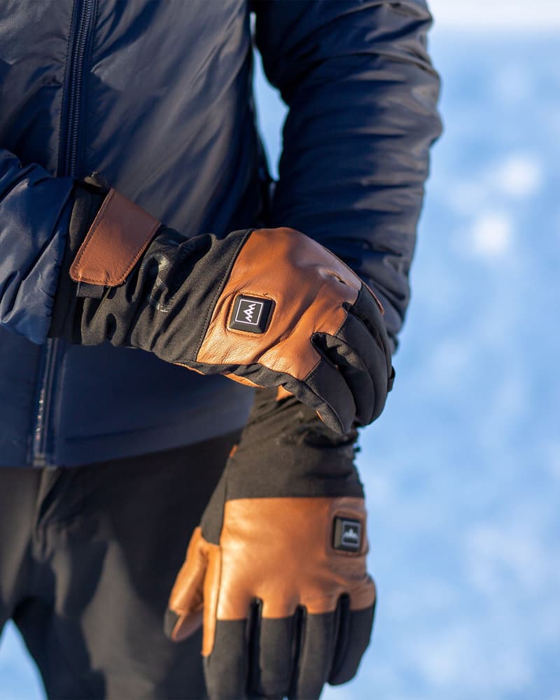 Heated Outdoor Gloves Unisex lämpöhanskat, musta, view: 4