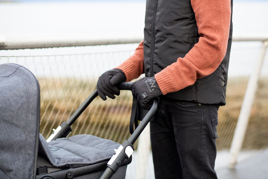 Heated Everyday Gloves Unisex lämpöhanskat, musta, view: 4