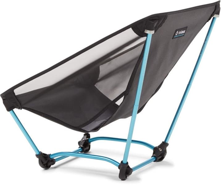 Ground Chair retkituoli, musta/sininen, view: 1