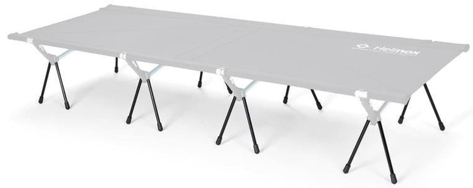 -retkisängyn jalkasarja, 16 kpl, musta, view: 0