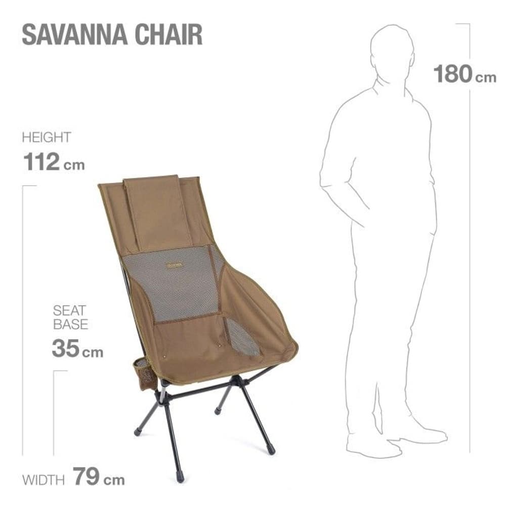 Savanna Chair retkituoli, Multicam/musta, view: 6