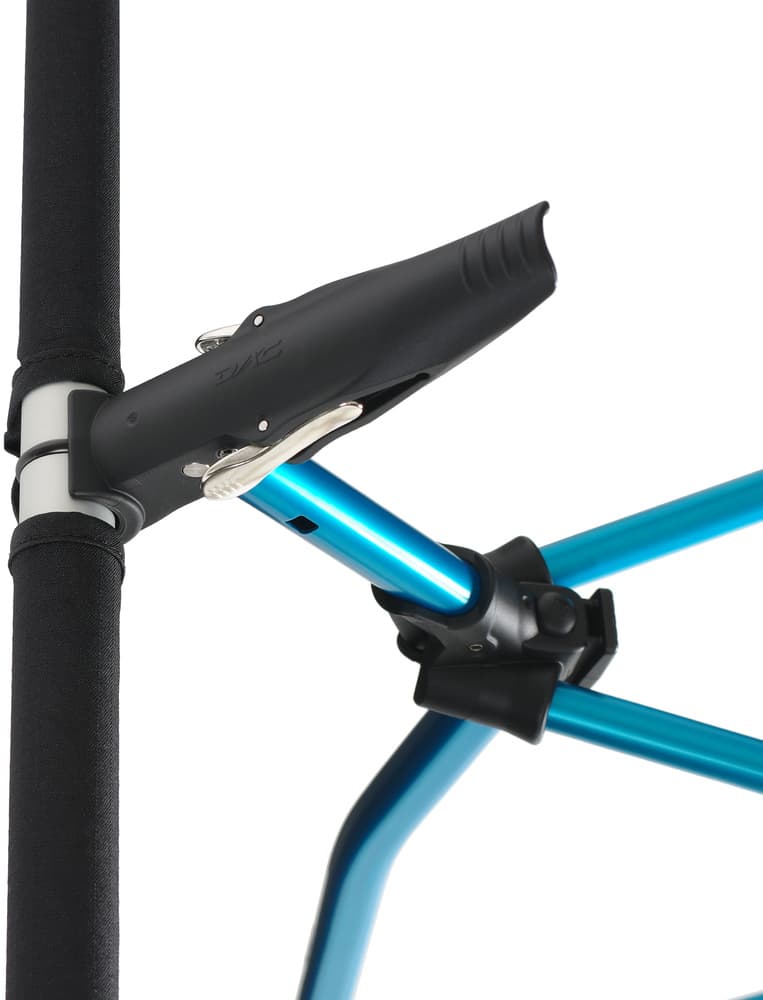 High Cot One retkisänky, pitkä malli, musta/sininen, view: 2