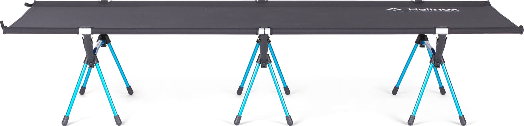 High Cot One retkisänky, pitkä malli, musta/sininen, view: 1