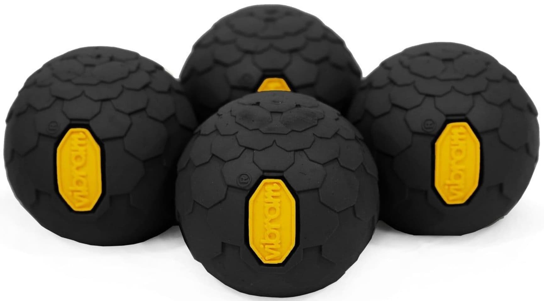 Vibram Ball Feet kumijalat retkeilytuolille, musta, 4 kpl, view: 0