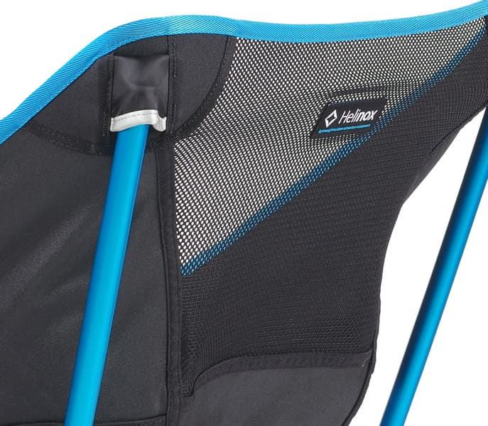 Cafe Chair taitettava tuoli, musta/sininen, view: 2