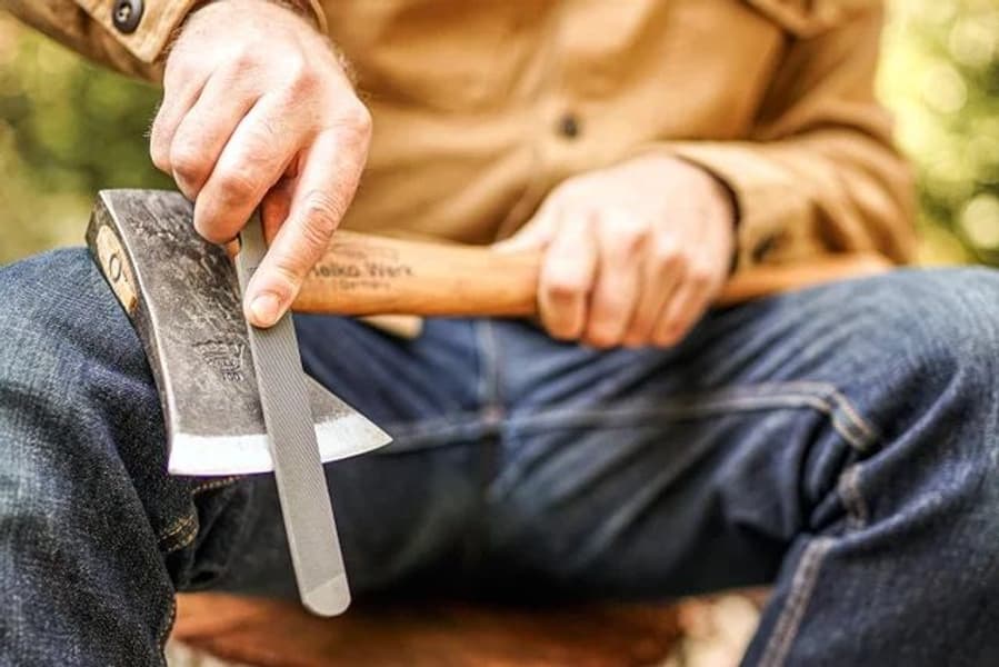 Double Sided Axe File kaksipuolinen viila, view: 6