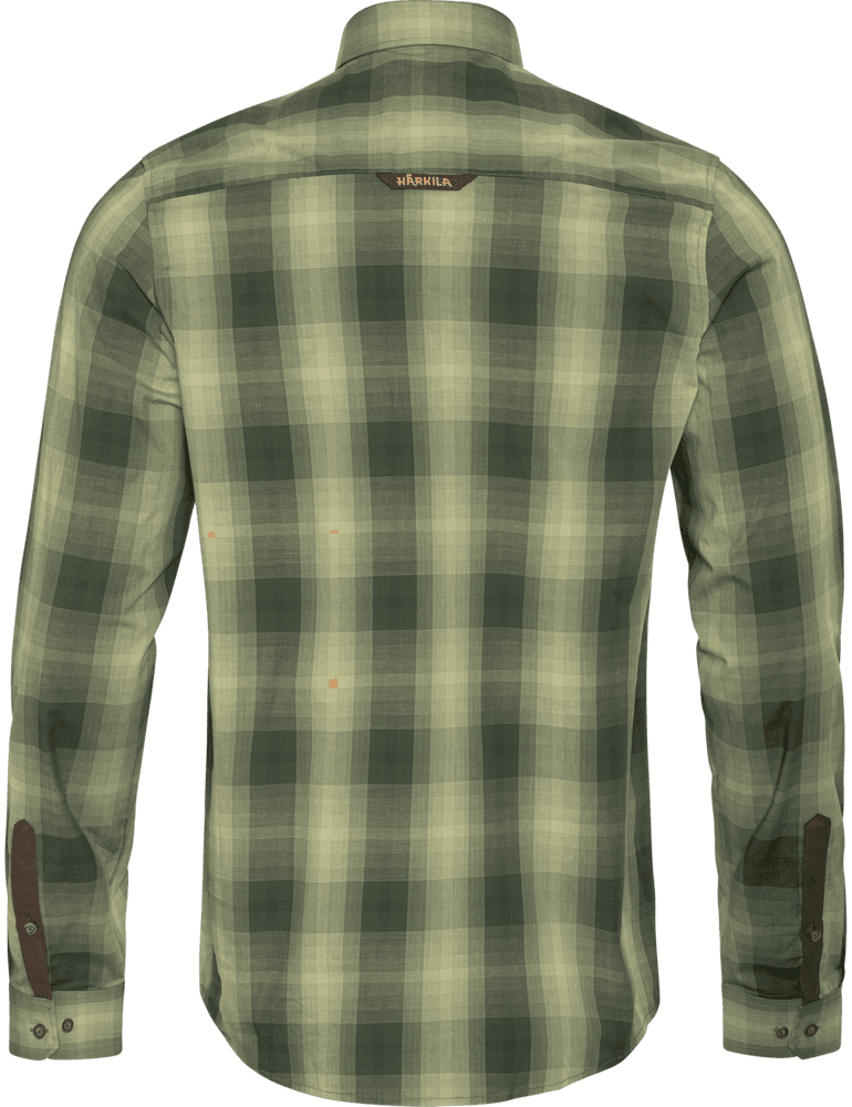 Akkan Shirt kauluspaita, Duffel Green, view: 1