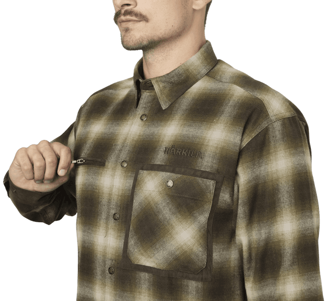 Folke Shirt paitatakki, Willow Green, view: 3