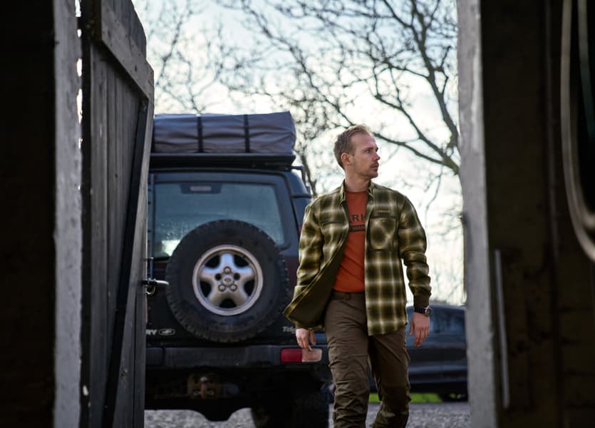 Folke Shirt paitatakki, Willow Green, view: 5