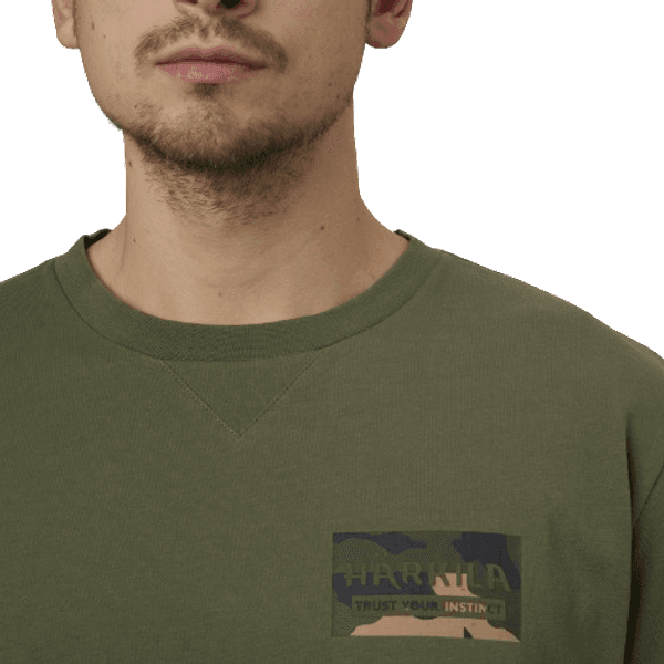 Core t-paita, oliivinvihreä, view: 3