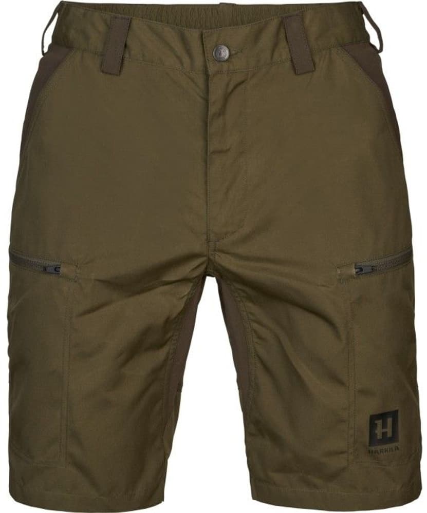 Fjell Shorts Dark Olive/Willow Green, view: 0