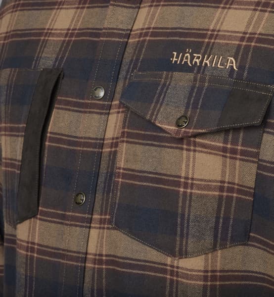 Aivak L/S Shirt flanellipaita, oliivinvihreä, view: 6