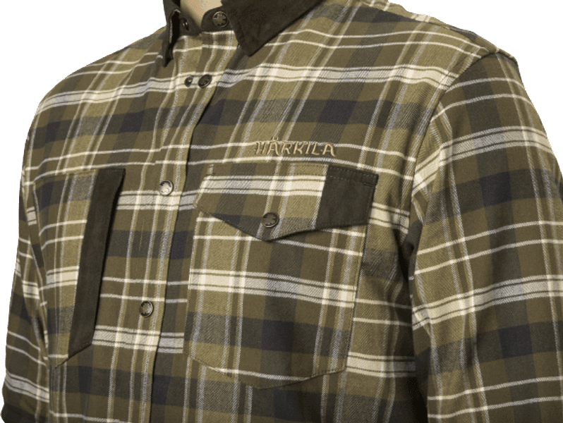 Aivak L/S Shirt flanellipaita, ruskea, view: 3