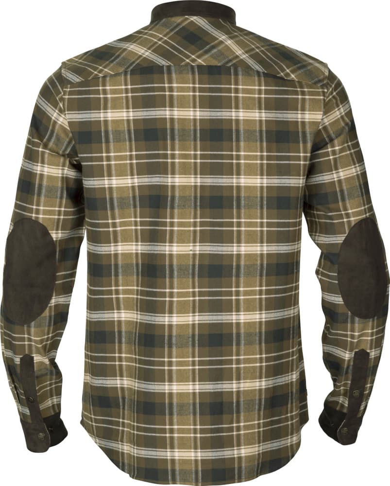 Aivak L/S Shirt flanellipaita, ruskea, view: 1