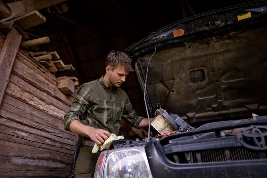 Anker L/S Shirt Dark Navy, view: 3