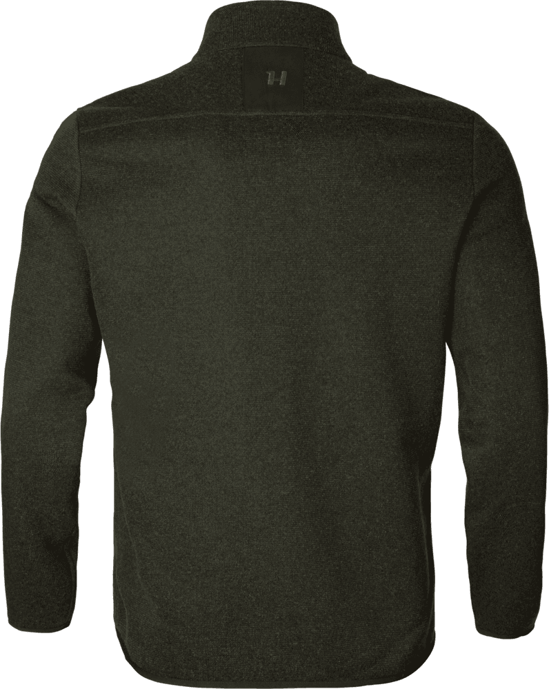 Metso Full Zip vetoketjullinen villapaita, tummanvihreä, view: 1