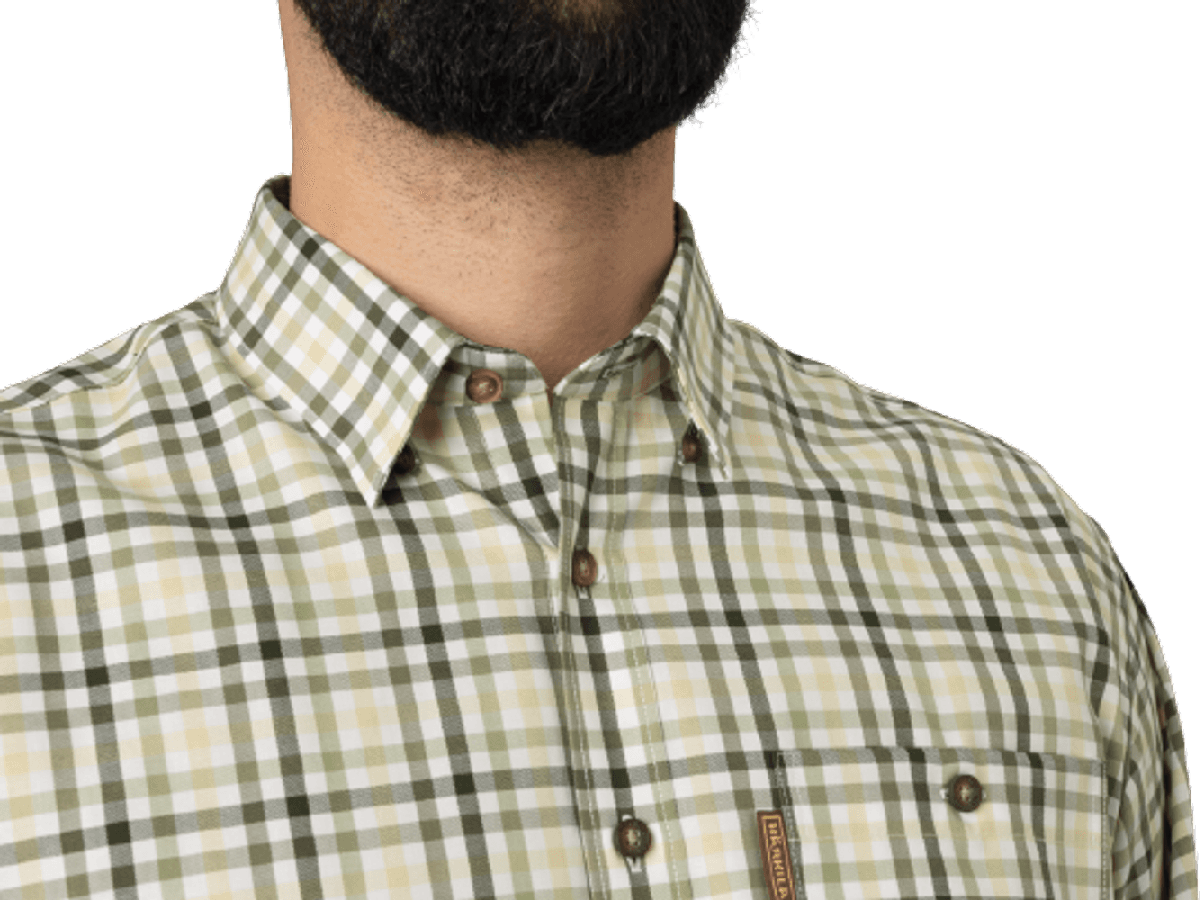 Milford Shirt kauluspaita, Beech Green Check, view: 4